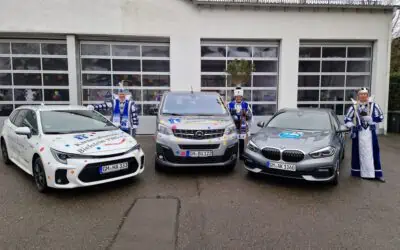 Drei Autos für das Bielsteiner Dreigestirn