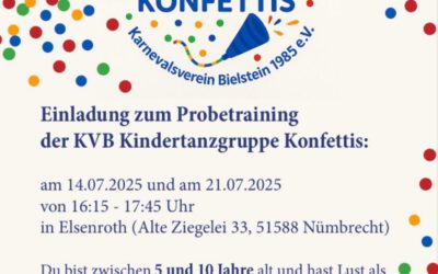 Die KVB Konfettis